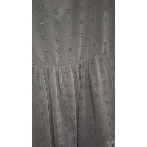 A Chicsoul Women's Top Sheer Black Baby Doll Whimsigoth Plus Sized Fairycore 2X - Picture 10 of 11